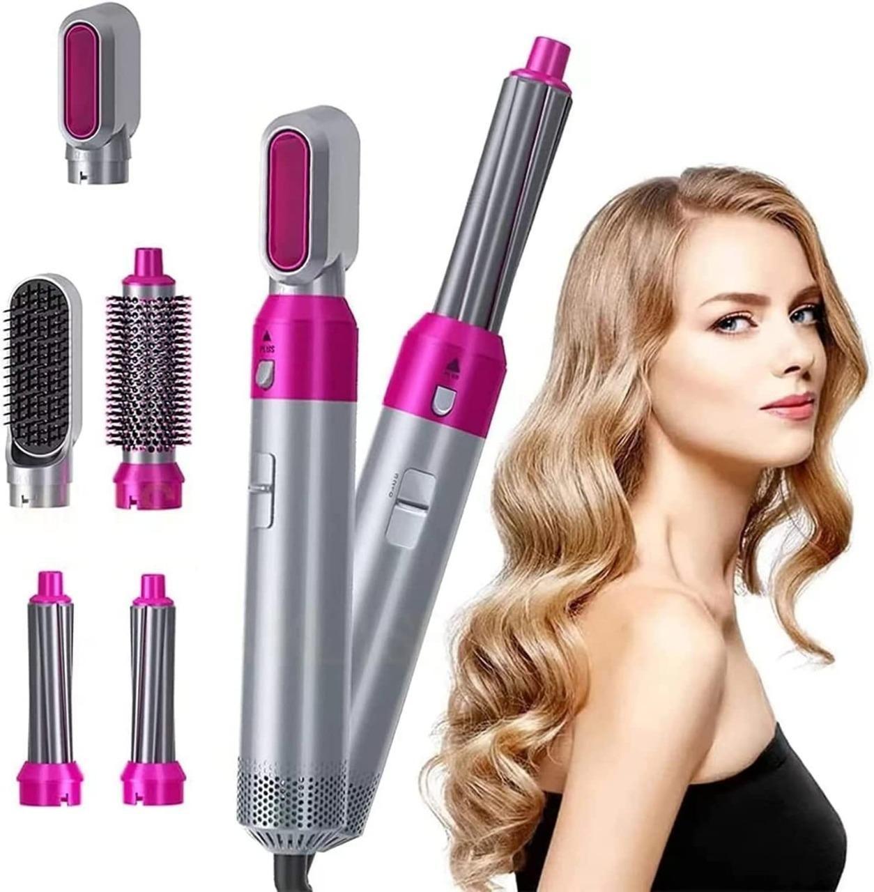 WavyPro 5-in-1 Hair Styling Tool with Auto Curler
