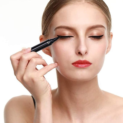 AYA Clamy Dual-End Liquid Eyeliner with Wing Stamp