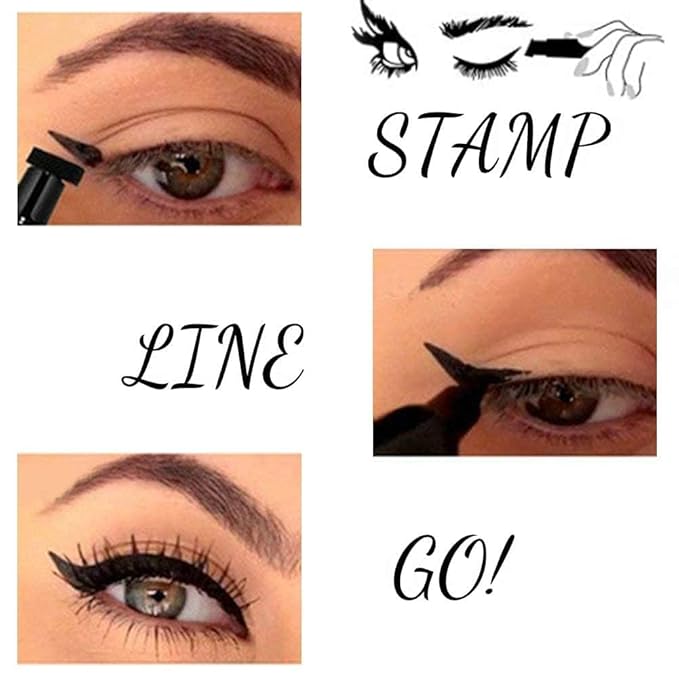 AYA Clamy Dual-End Liquid Eyeliner with Wing Stamp