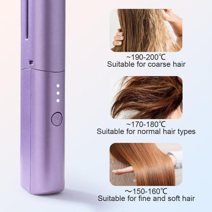 MiniPro™ Cordless Hair Styler + Hot Comb for Quick Touch-Ups