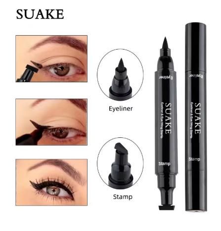 AYA Clamy Dual-End Liquid Eyeliner with Wing Stamp