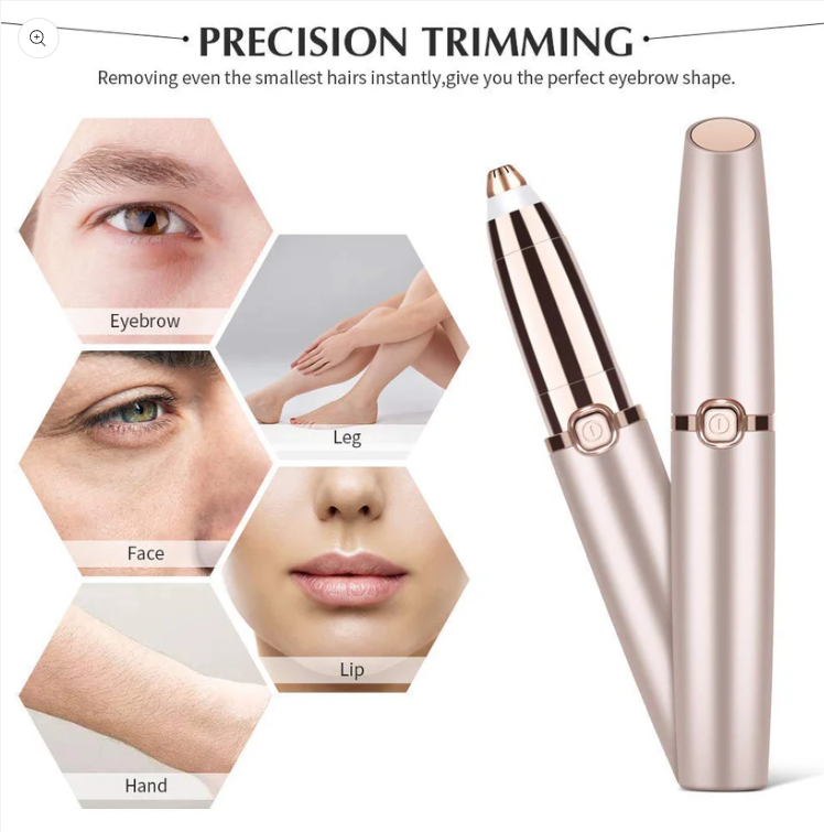 3-in-1 Eyebrow & Facial Hair Trimmer