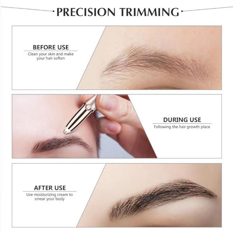 3-in-1 Eyebrow & Facial Hair Trimmer