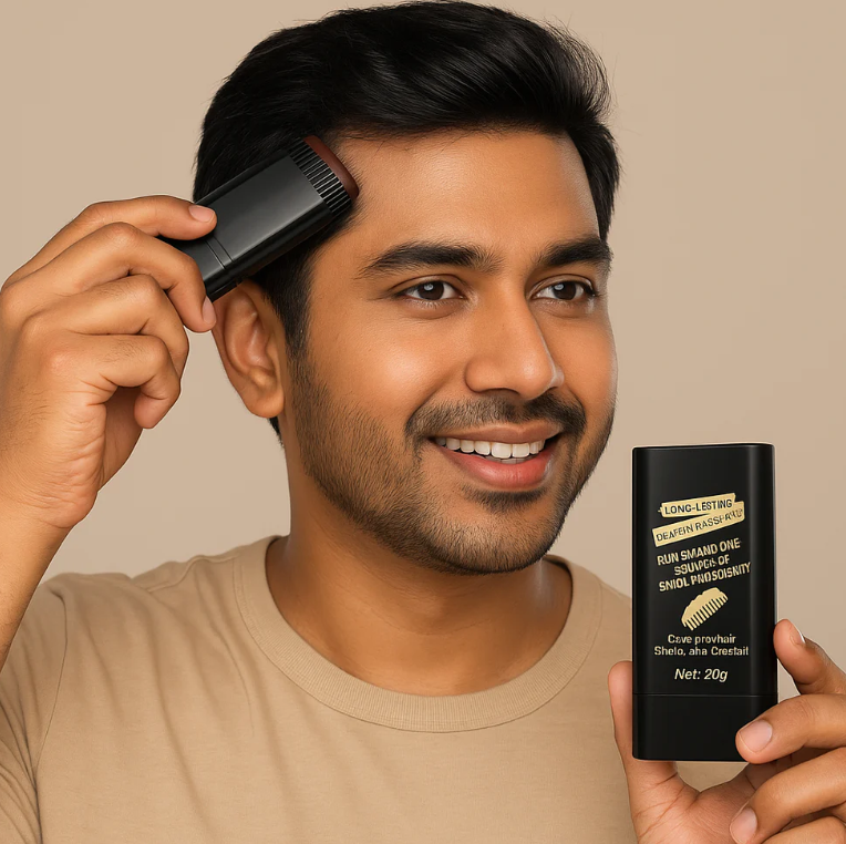 Instant Hair Color Stick with Built-In Comb