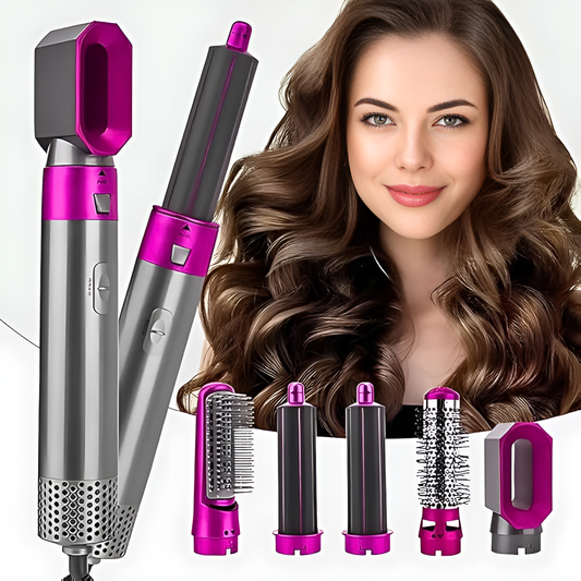 WavyPro 5-in-1 Hair Styling Tool with Auto Curler
