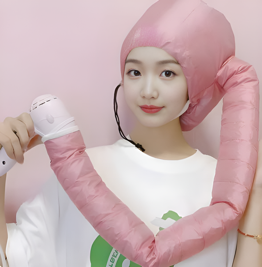 Hair Dryer Hooded Diffuser Cap for Curly, Speeds Up Drying